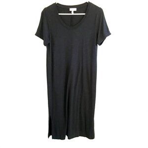 Jessica Simpson Black T-Shirt Dress Size Medium
